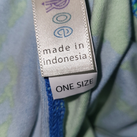 Lularoe Size OS Geographic Map Leggings - Picture 2 of 2